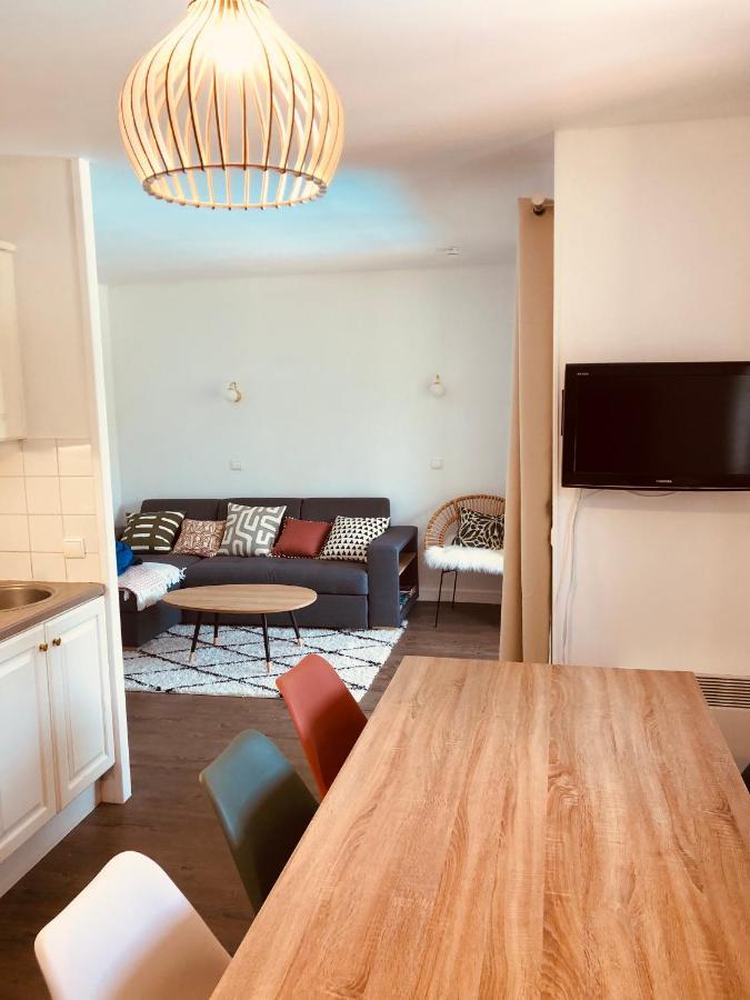 Bel appartement cosy en résidence avec piscine Deauville Esterno foto